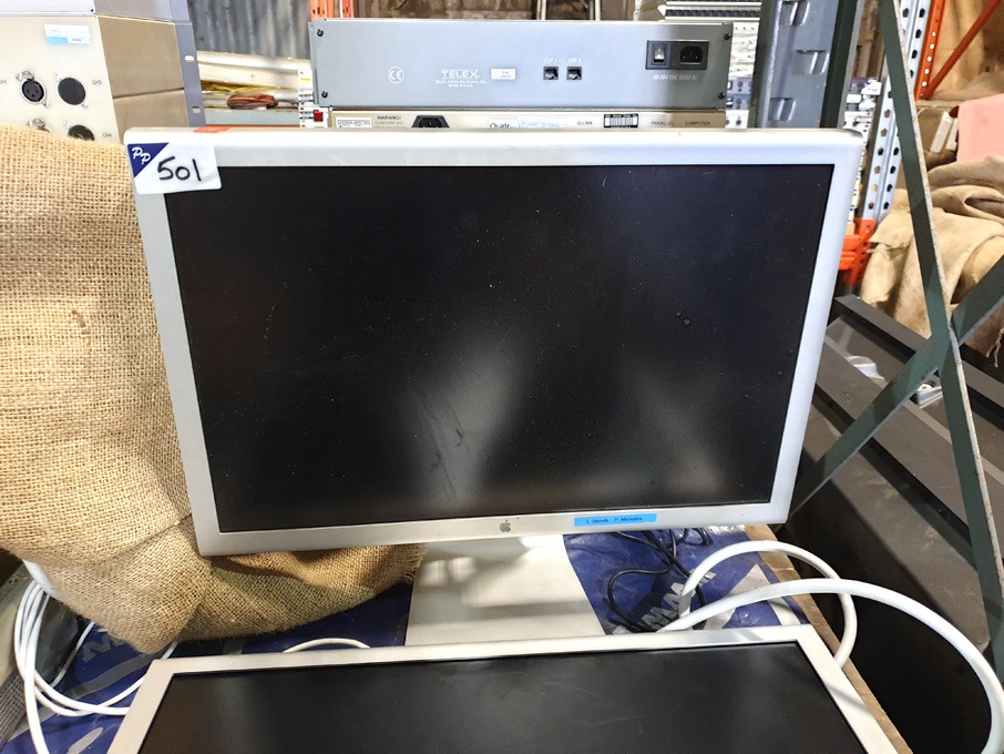 Apple A1081 20" cinema monitor on stand