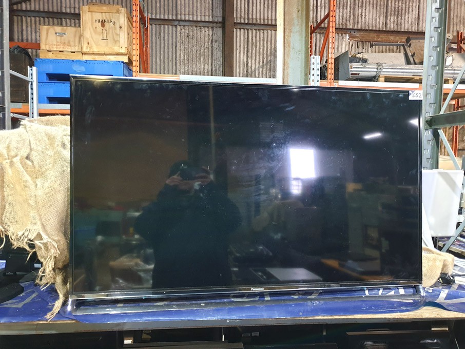 Panasonic TX-50AX802V LCD TV on stand