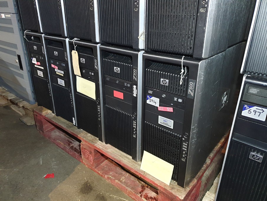 5x HP Z800 workstations