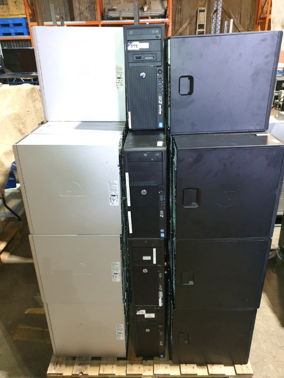 4x HP Z420 workstations