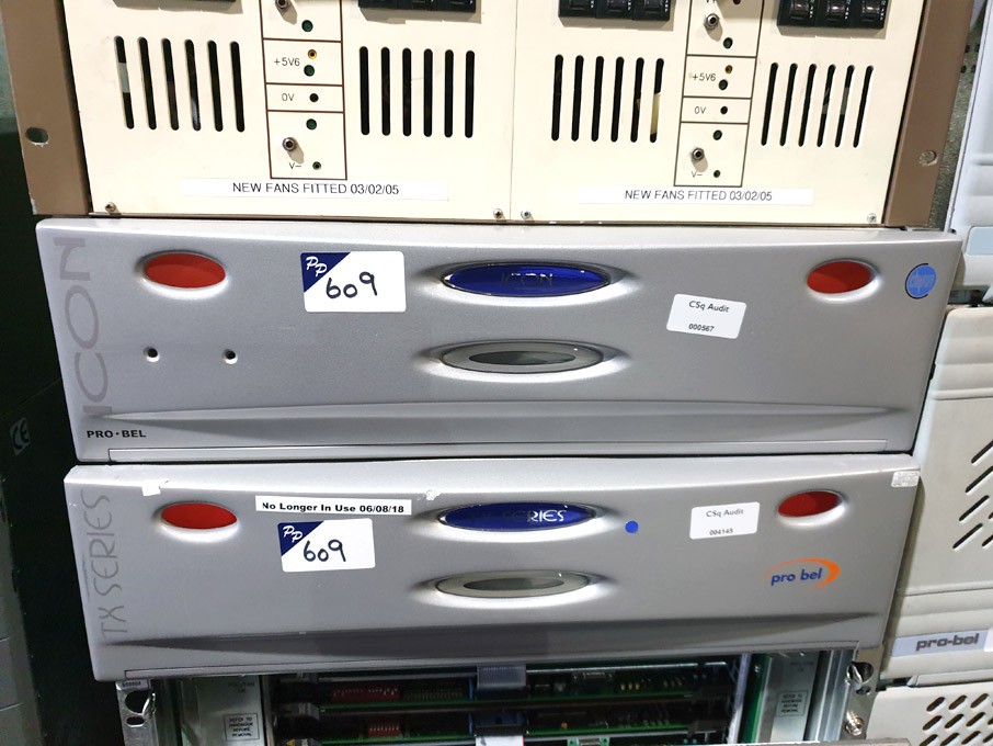 Pro-Bel Icon chassis inc: 4430 input modules, Pro-...
