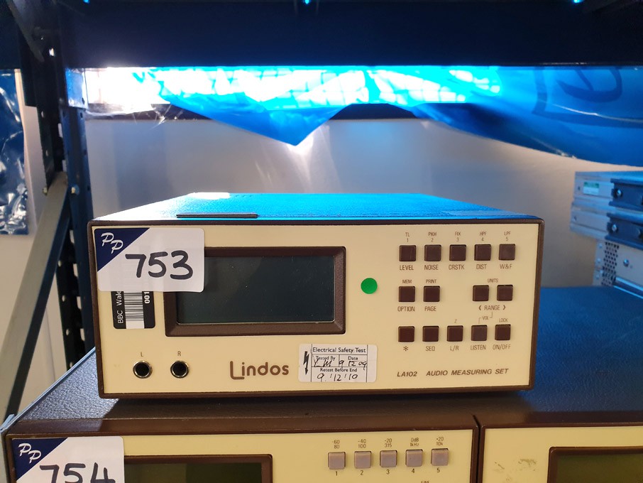 Lindos LA102 audio measuring set