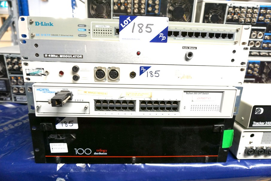 Qty various Nortel Ethernet switches, rack type mo...