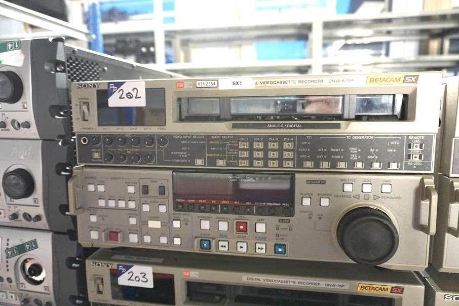 Sony DNW-A75P digital video cassette recorder