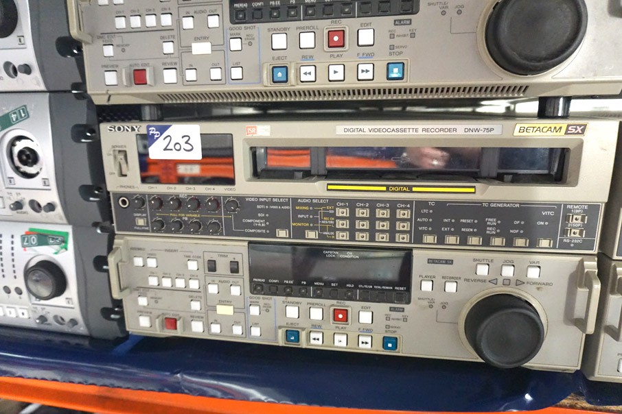 Sony DNW-A75P digital video cassette recorder