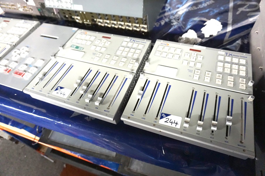 2x Pro-bel 4CH TX master controls