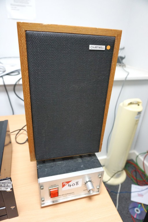 HH Electronic professional power amp with Chartwel...