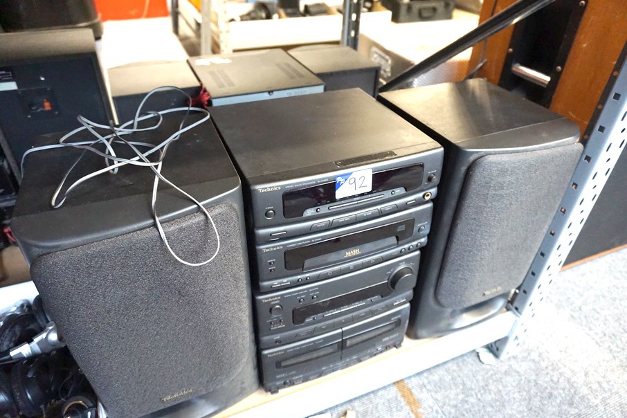 Technics CH550 mini HiFi with speakers