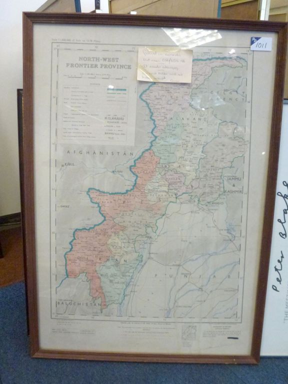 North-West frontier province Islamabad, framed, 61...