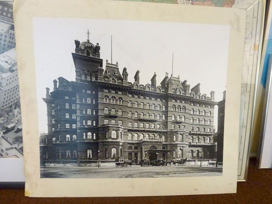 L.S & P Co black & white photograph, Langham Hotel...