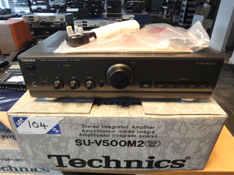 Technics SU-V500M2 stereo integrated amplifier wit...
