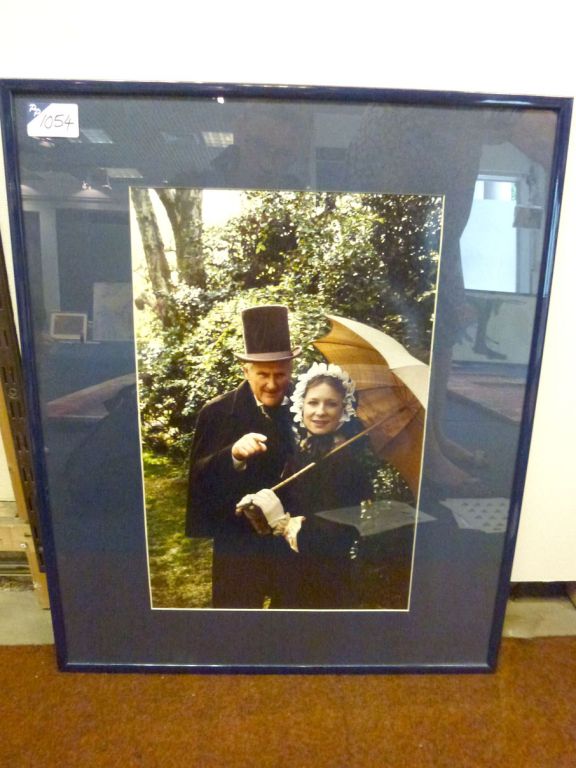 Colour photograph, mounted & framed, 57x69cm