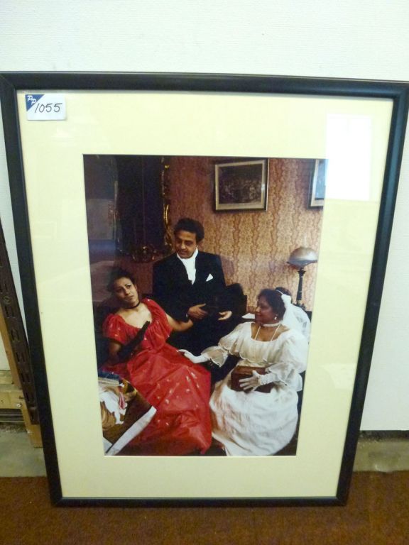 Colour photograph, mounted & framed, 51x68cm