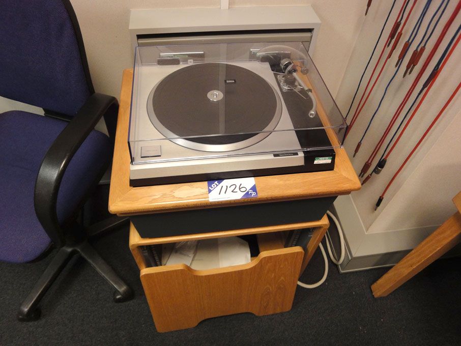 Technics SP-10 MK2 XGE turntable on stand