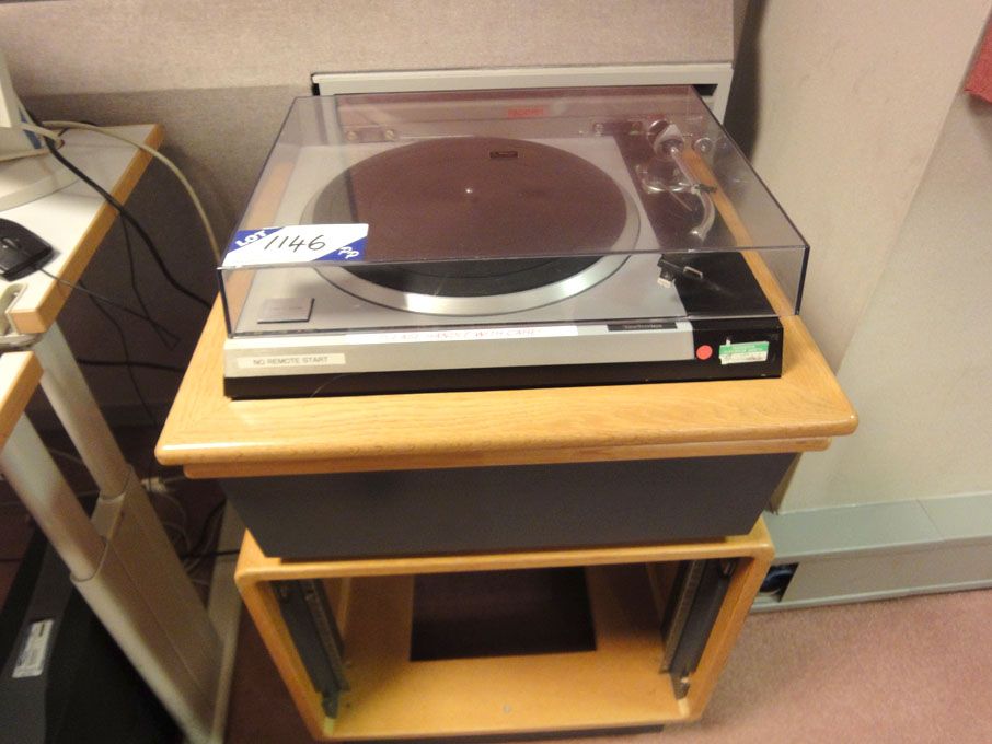 Technics SP-10 MK2 XGE turntable on stand