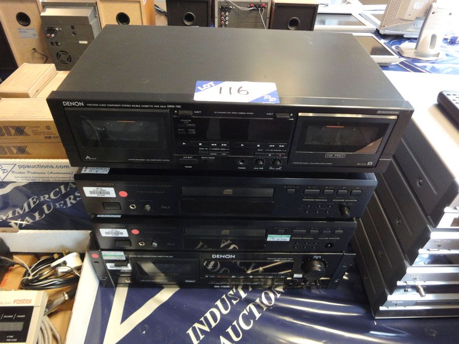 Denon DRW-760 & Denon DN-790R stereo cassette deck...