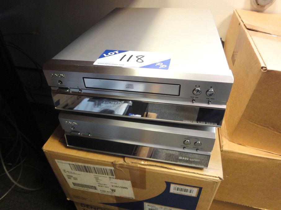 Denon DCD-201SA CD player, 2x Denon TU-201SA tuner...