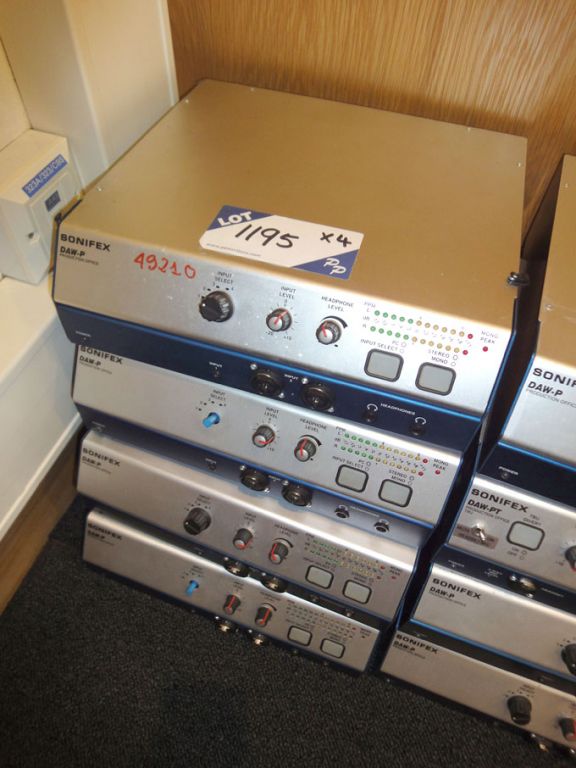 4x Sonifex DAW-P production office digital audio w...