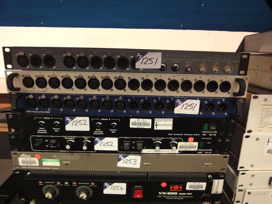 3x Sadie 800B etc breakout boxes