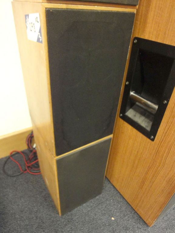 2x Keith Monks LS1.8 loud speakers