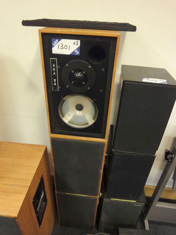 3x Rogers LS5/9 monitoring loud speakers