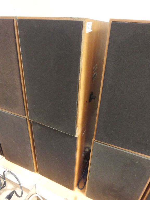 2x Keith Monks LS1.8 loud speakers