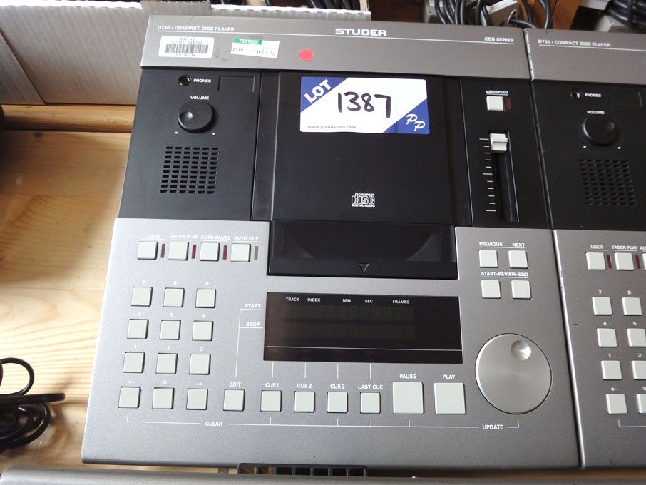 Studer CDS Series D730 CD player