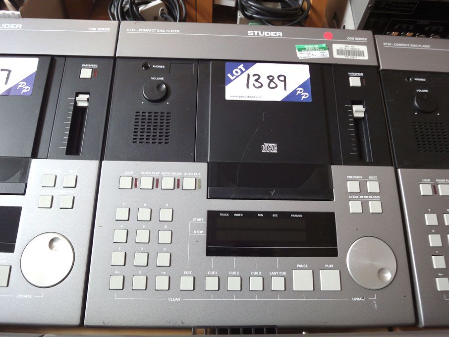 Studer CDS Series D730 CD player