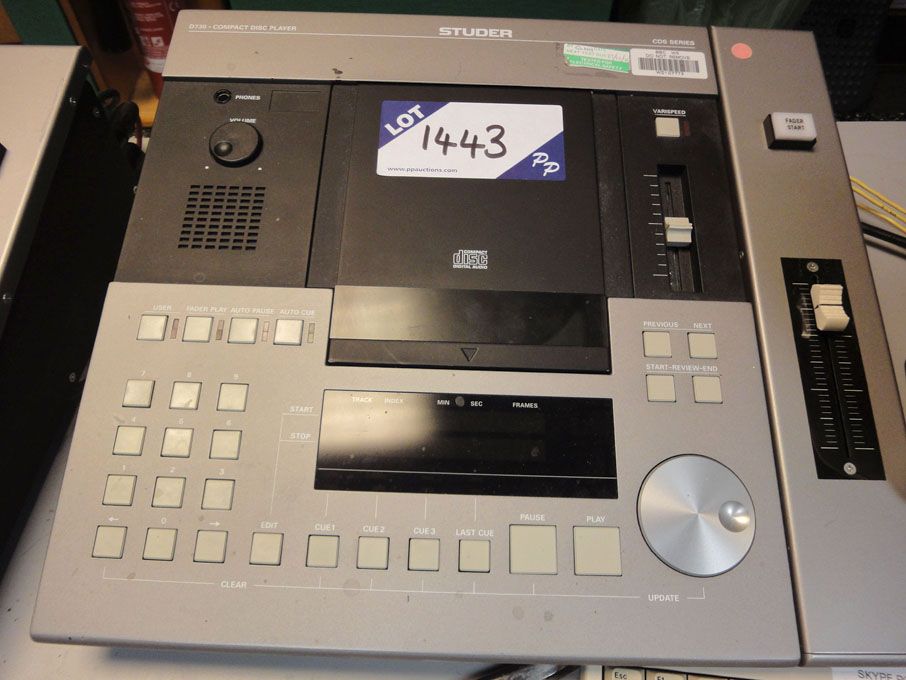 Studer CDS Series D730 CD player