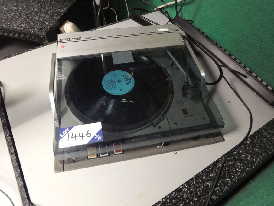 EMT 948 broadcast turntable