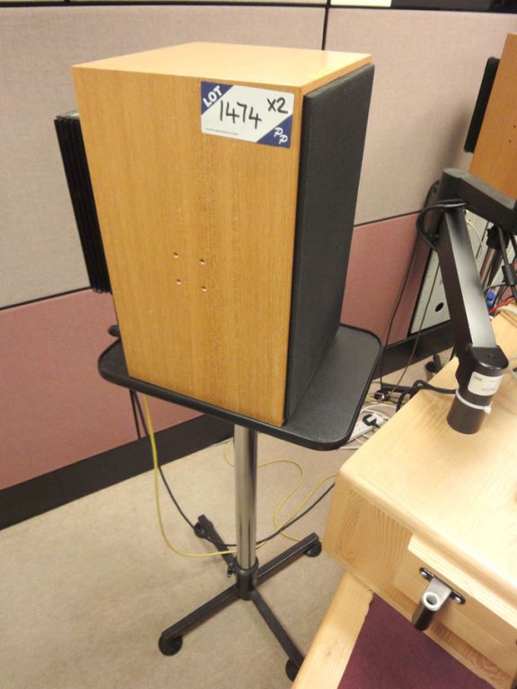 2x Rogers LS5/9 monitor loud speakers, 100W on spe...
