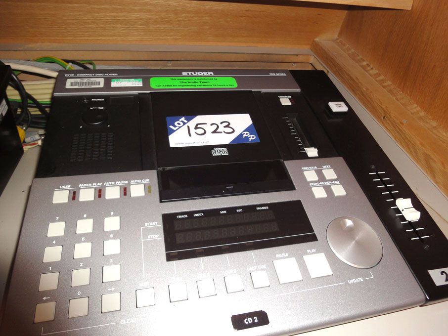 Studer CDS Series D730 CD player