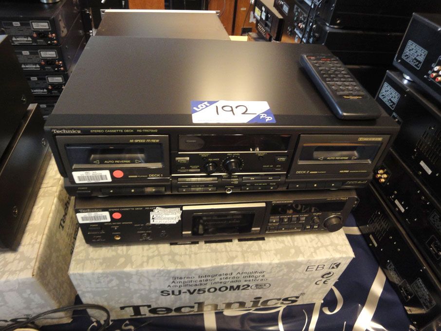 Technics SU-V500M2 stereo integrated amplifiers, T...
