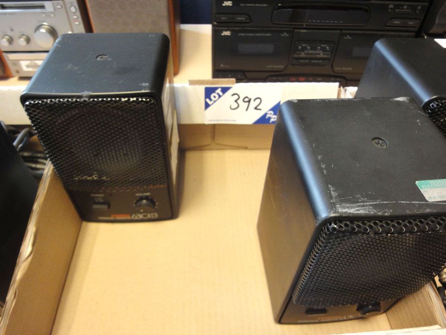 2x Fostex 6301B MK3 personal monitor speakers