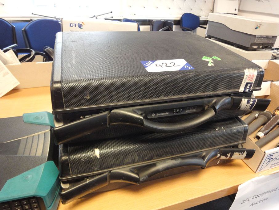 2x Hagen UK SP1600B SAT phones with equipment in c...
