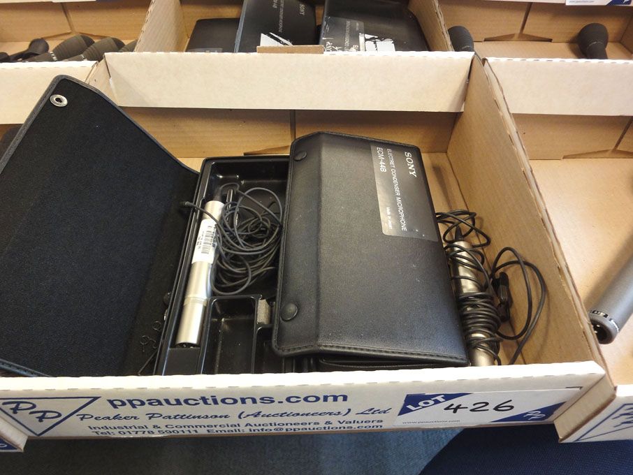 Qty Sony ECM-44B Electret condenser microphones in...