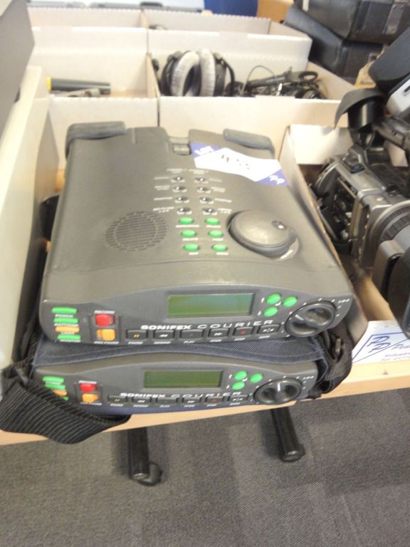 2x Sonifex courier in cases