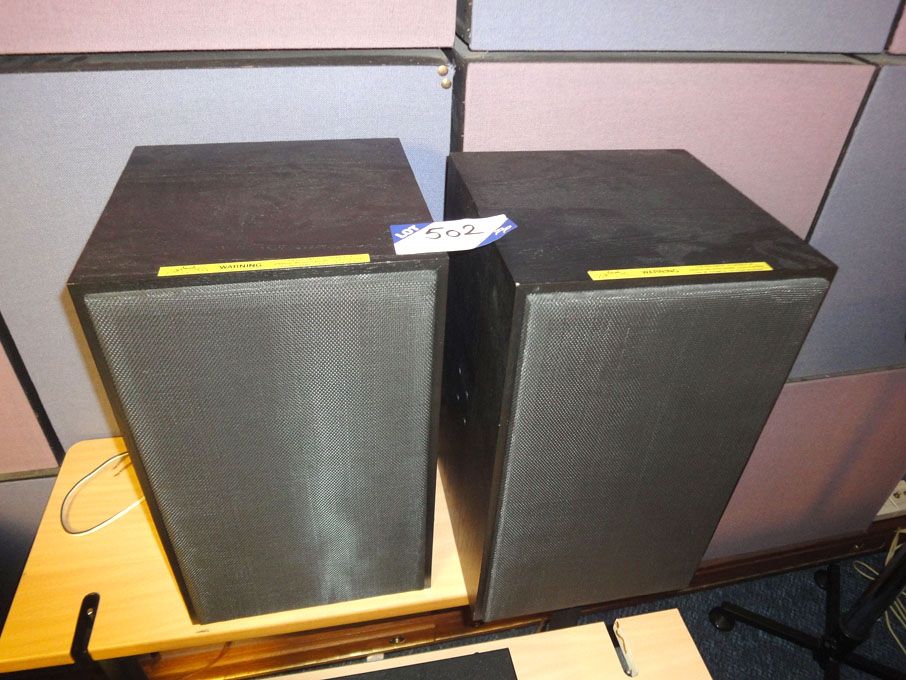 2x Rogers LS5/9 monitoring loud speakers