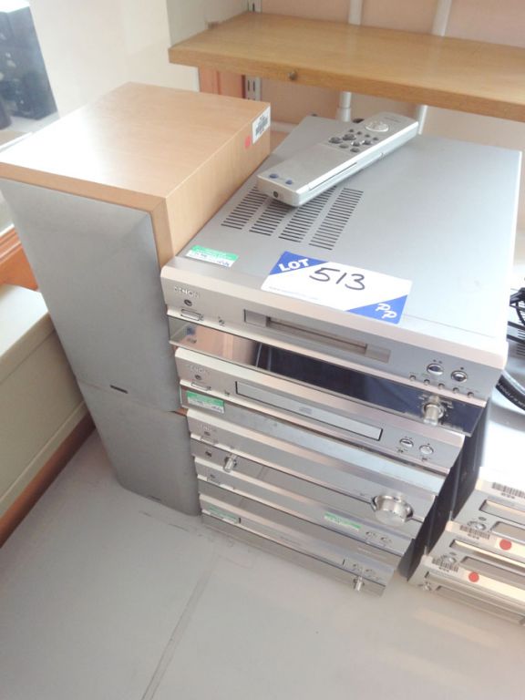 Denon hi-fi stack inc: Denon DMD-201SA minidisc re...