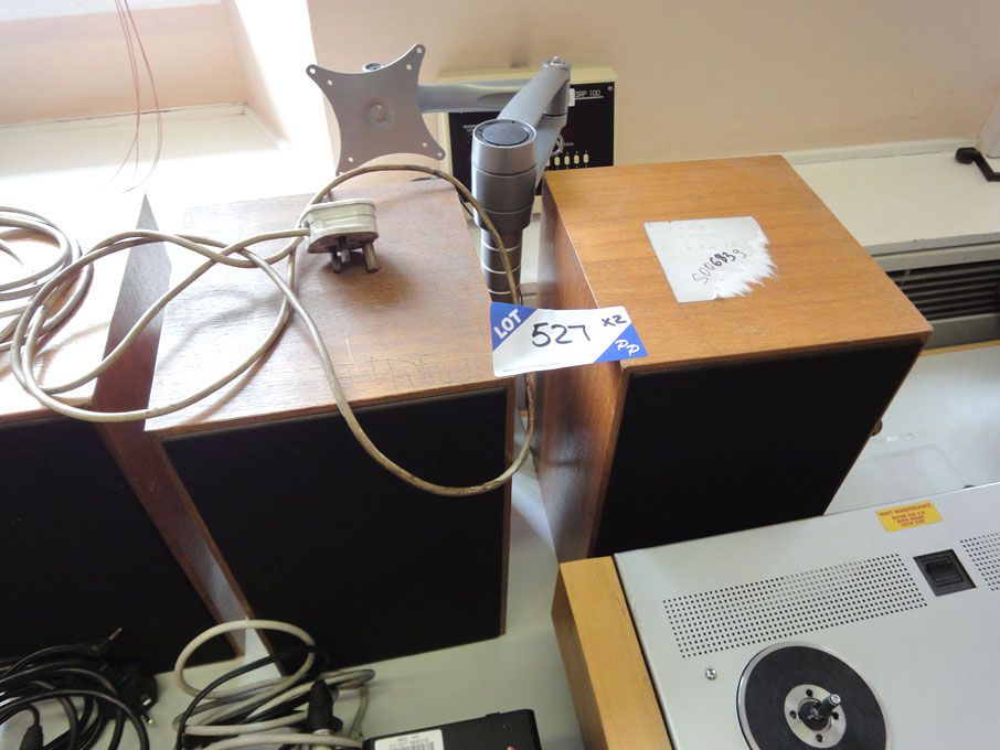 2x Keith Monks LS1.8 speakers