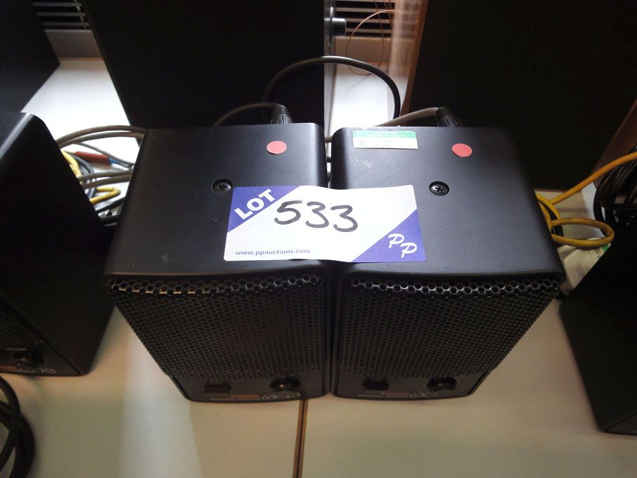 2x Fostex 6301B MK3 personal monitor speakers