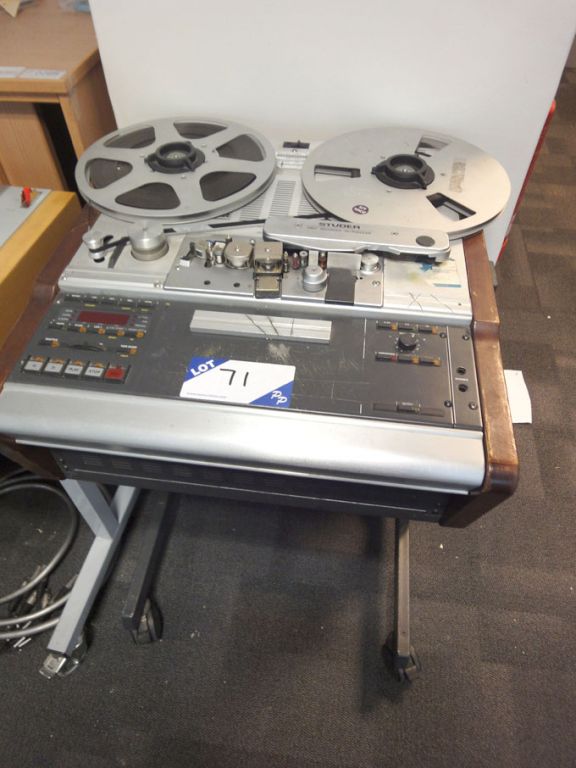 Studer A807 recorder / reproducer