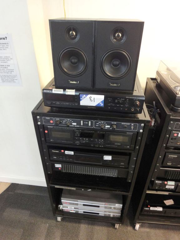 Mobile music rack inc: Sony DTC-ZE700 digital audi...