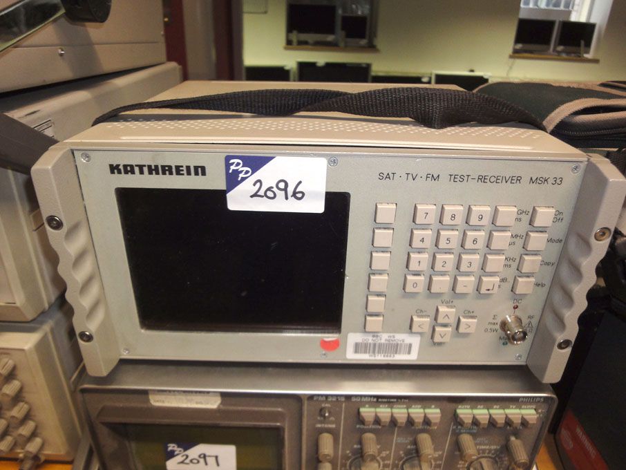 Kathrein MSK33 SAT/TV/FM test receiver