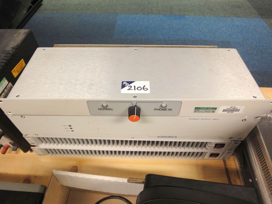 3x Audionics rack type power supplies etc