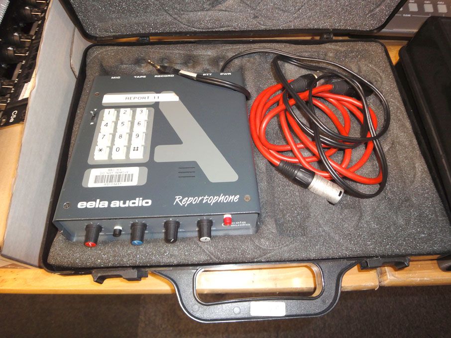 Eela Audio reportophone, RDL video distribution am...