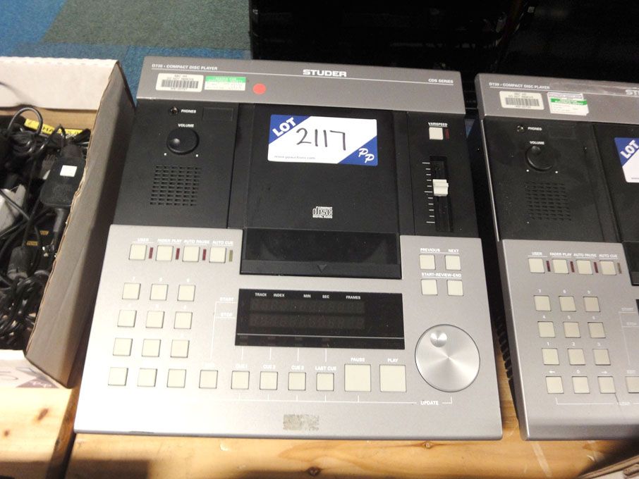 Studer D730 CD player