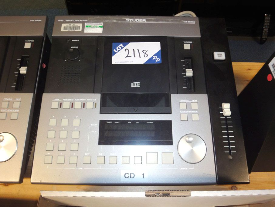 Studer D730 CD player