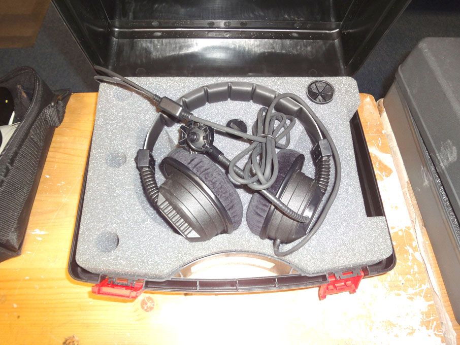 Canford MB Quart 948 ACS headset in case