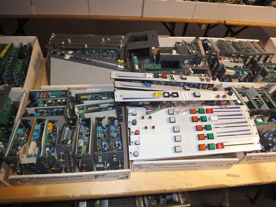 Qty Calrec, Audix, Audionics mixing desk spares as...